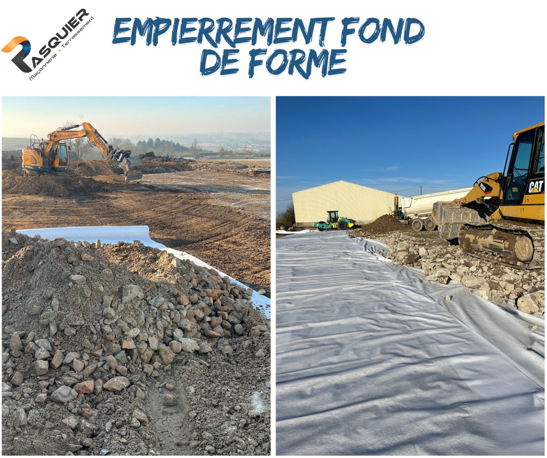 TRAVAUX DE TERRASSEMENT